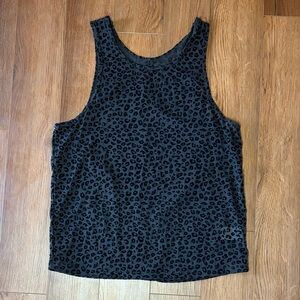 Leopard Print Sleeveless Women's Top Ziya Active